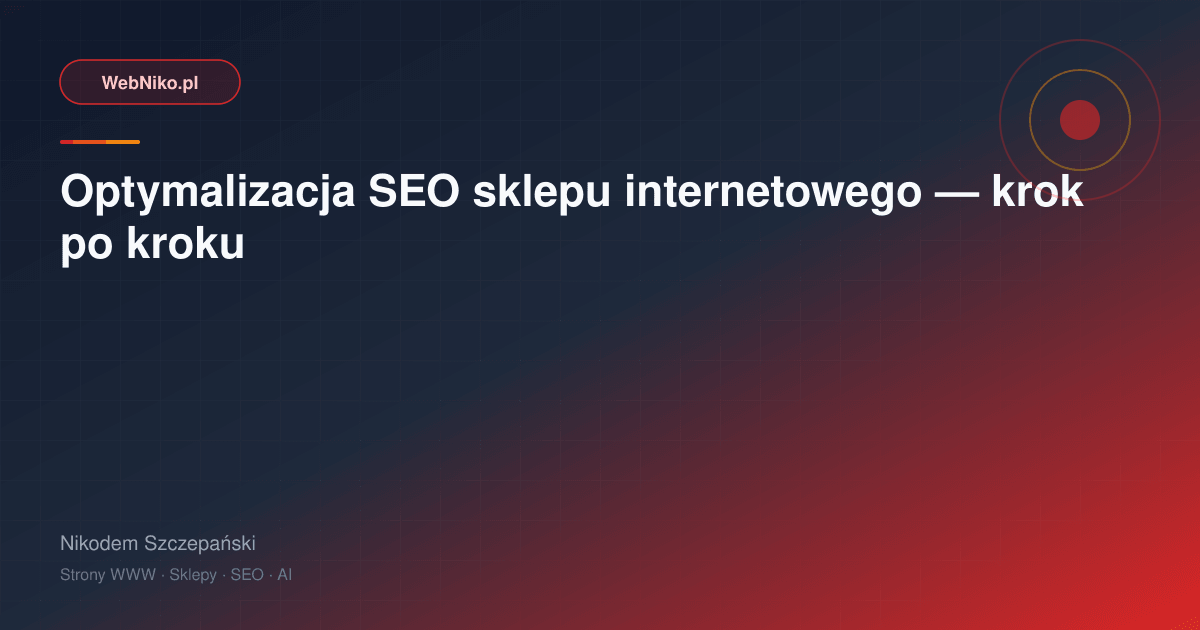 Optymalizacja SEO sklepu internetowego